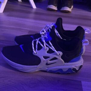 Black and Blue Athletic Sneakers Nike presto size 12